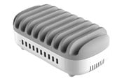 Mobil - Adaptere & Opladere - Compulocks 10 Ports USB Charging Dock Station With EU Plug - 10PUSBDKS-EU
