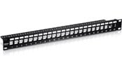 Netværkstilbehør - TRENDnet TC-KP24S 24-Port Blank Keystone Shielded 1U Patch Panel - TC-KP24S