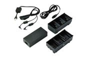 Bærbar Oplader - Zebra 3-Slot Battery Charger Connected via Y Cable - SAC-MPP-6BCHUK1-01