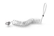 Tablet - Andet Tilbehør - Compulocks Maclocks Universal Tablet Coiled Lock with Adhesive Security Plate - CL15CUTL