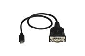 USB kabel - StarTech.com ICUSB232C USB C to Serial Adapter Cable 40 CM USB Type C to RS232 (DB9) Converter Cable - ICUSB232C