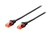 Netværkskabel - DIGITUS CAT 6 U-UTP Patch Cord - 15m - Grå - 15m - DK-1617-150