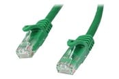 Netværkskabel - StarTech.com 10m Green Cat6 / Cat 6 Snagless Patch Cable 10 m - patch cable - 10 m - green - Grøn - 10m - N6PATC10MGN