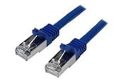 Netværkskabel - StarTech.com 5m Blue Cat6 / Cat 6 Shielded (SFTP) Patch Cable 5 m - patch cable - 5 m - blue - Blå - 5m - N6SPAT5MBL
