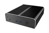 Kabinet - Akasa Newton S7D Fanless - ultra small form factor - UCFF - Kabinet - Ultra small form factor - Sort - A-NUC38-M1B