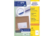 Papir, Fotopapir og Etiketter - Avery Universaletiketter til generelle formål, 210 x 297 mm, 100 Etiketter, Hvid - 3478