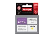 Blæk, Toner & Forbrugsstoffer - ActiveJet Tusz Activejet AB-123YN (zamiennik Brother LC123Y/ - AB-123YN