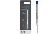 Skrive- og Tegneværktøjer - Parker PARKER QUINKflow-blækpatron til kuglepen, medium spids, blå, pakke med to - S0909480