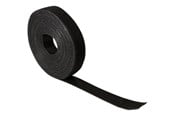 Kabel Organisering - LogiLink - Cable Strap Velcro Tape 10m Black - KAB0055