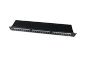 Netværkstilbehør - Gembird NPP-C624-002 - patch panel with cable management - 1U - 19" - NPP-C624-002