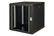 Rack skabe - DIGITUS DN-19 12U-6/6-SW - 12U - Wall Mount Rack Cabinet - DN-19 12U-6/6-SW