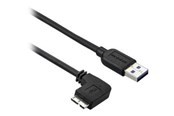 USB kabel - StarTech.com 3ft Slim Left-Angle Micro USB 3.0 Cable - M/M - USB 3.1 Gen 1 - USB cable - 1 m - USB3AU1MLS