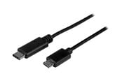 USB kabel - StarTech.com 1m 3ft USB C to Micro B Cable M/M / USB 2.0 / Micro USB Type C - USB-C cable - 1 m - USB2CUB1M
