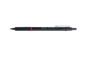Skrive- og Tegneværktøjer - Rotring rOtring Rapid Pro mekanisk blyant | HB 0,5 mm blyant til fremdrift | Reduceret blybrud | Mat sort fuldmetal tønde - 1904258