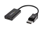 Skærmkabel - StarTech.com DisplayPort to HDMI Adapter - HDR 4K 60Hz - DP to HDMI Dongle - video adapter - DisplayPort / HDMI - 25.16 cm - DP2HD4K60H