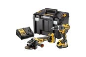 Værktøj - Dewalt 18V XR Brushless Twin Kit - 2 x 5Ah - DCK2080P2T-QW