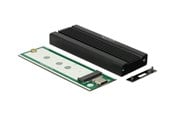 Harddisk - tilbehør - DeLOCK - storage enclosure - M.2 Card - USB 3.1 (Gen 2) - 42600