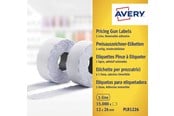 Papir, Fotopapir og Etiketter - Avery Aftagelige prisetiketter, 26x12mm - PLR1226