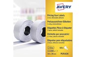 Papir, Fotopapir og Etiketter - Avery Aftagelige prisetiketter, 26x16mm - PLR1626