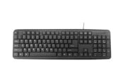 Tastatur - Gembird KB-U-103 - keyboard - Russian - black - Tastatur - Russisk - Sort - kb-u-103-ru