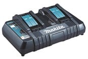Akku & Lader - Makita Oplader til 2 x 14,4V / 18V LXT-batterier - 196933-6