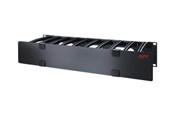 Rack skabe - APC Horizontal Cable Manager Single-Sided with Cover - rack cable management panel with cover - 2U - AR8606