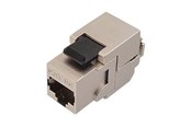 Netværkstilbehør - Solarix SXKJ-5E-STP-BK-SA - modular insert - SXKJ-5E-STP-BK-SA