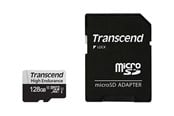 Hukommelseskort - Transcend 350V High Endurance MicroSD/SD - 100MB/s - 128GB - TS128GUSD350V