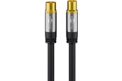 Antennekabel/stik - Pro Premium Antenna cable (IEC female/male) 135 dB - 1m - 4040849703461