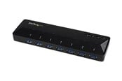 USB hub - StarTech.com 7-Port USB 3.0 Hub plus Dedicated Charging Ports USB hub - USB 3.2 - 7 ports - Sort - ST93007U2C