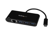 USB hub - StarTech.com USB 3.0 Hub 3-port USB hub - 3 ports - Sort - HB30C3AGEPD