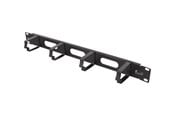 Netværkstilbehør - Deltaco 19" 1U Metal Cable Management with brush - SP-3650-1U