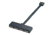Kabinet Tilbehør - Akasa RGB LED splitter - 10 cm - AK-CBLD02-10BK