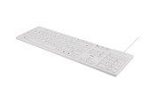 Tastatur - Deltaco TB-505 - Tastatur - Nordisk - Hvid - ST-IKB002-WH