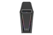 Kabinet - AZZA Chroma 410A - mid tower - ATX - Kabinet - Tower - Sort - CSAZ-410A
