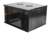 Rack skabe - Deltaco 19-5406B - 6U Wall-Mount Rack Cabinet - 19-5406B