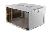 Rack skabe - Deltaco 19-5406W - 6U - Wall Mount Rack Cabinet - 19-5406W