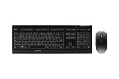 Tastatur - Cherry B.UNLIMITED 3.0 - Tastatur & Mus sæt - Nordisk - Sort - JD-0410PN-2