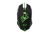 Mus - Esperanza MX209 CLAW - mouse - USB - Mus - Optisk - 6 knapper - Grøn - EGM209G