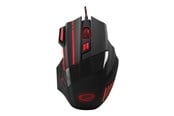 Mus - Esperanza MX201 WOLF - mouse - USB - red - Mus - Optisk - 7 knapper - Rød - EGM201R