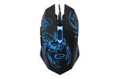 Mus - Esperanza MX203 SCORPIO - mouse - USB - blue - Mus - Optisk - 6 knapper - Blå - EGM203B