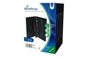 Lagringstilbehør - MediaRange DVD Case - media storage box - BOX35-5