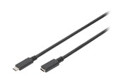 USB kabel - DIGITUS USB-C extension cable - 70 cm - AK-300210-007-S