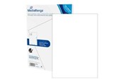Papir, Fotopapir og Etiketter - MediaRange - rectangular multipurpose labels - 50 label(s) - A4 - MRINK140