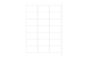 Papir, Fotopapir og Etiketter - MediaRange - multi-purpose labels - 1050 label(s) - 63.5 x 38.1 mm - MRINK148