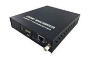 Repeater, boostere, bridges & transceiver - LevelOne Media Konverter GVM-1000 RJ45>SFP SC MM - GVM-1000