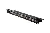 Netværkstilbehør - Roline 19''KeystPanel C5/C6. 24xSTP blank. blk - 26.11.0360