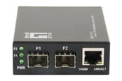 Repeater, boostere, bridges & transceiver - LevelOne GVT-2011 - fibre media converter - 10Mb LAN 100Mb LAN GigE - GVT-2011