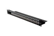 Netværkstilbehør - Roline 19''KeystPanel C5/C6. 24xUTP blank. blk - 26.11.0357