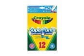 Skrive- og Tegneværktøjer - Crayola Super Tips - 8001283075091
